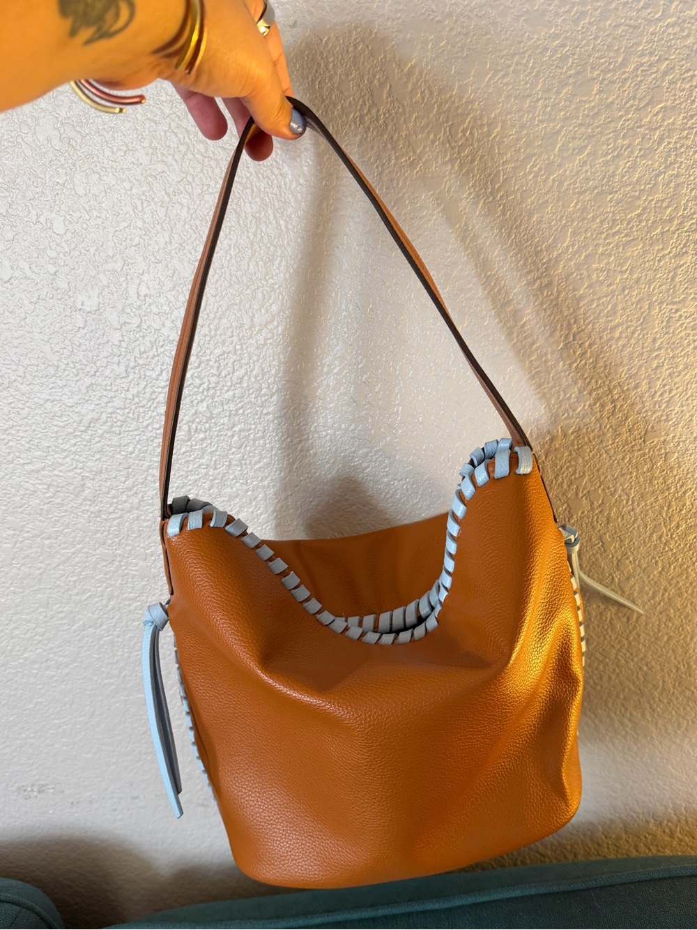Vera Bradley boho bucket bag